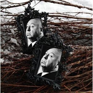 Alfred Hitchcock Earrings Movies Film Jewelry Classic Horror Film Vintage Movies